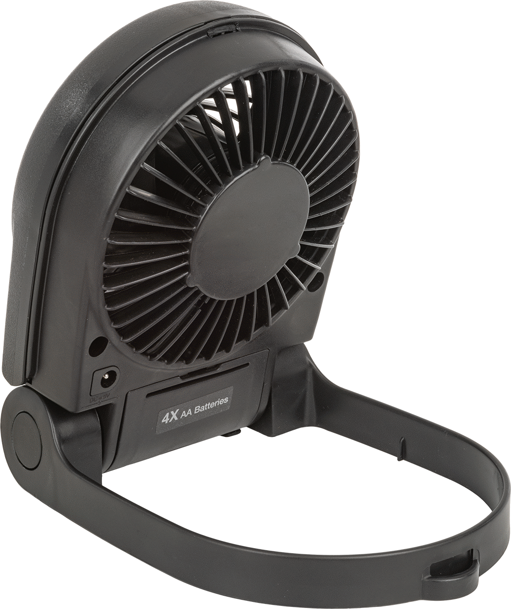 Masaüstü Fan, Salınım Yapmayan, Eğilebilir, 3-1/2" Bıçak Çapı