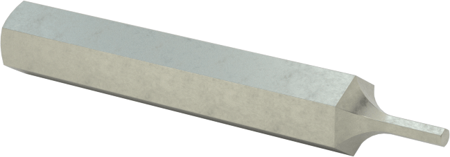 0.89 mm Altıgen Uç, 4 mm Altıgen Şaft — 0.89 mm, 4 mm, Altıgen