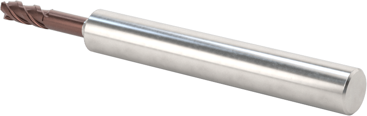 Hızlı Kesim Karbür Uçlu Freze, Pahlı Köşeli, Kare, Tiaisin, 3 Yiv, 3 mm Freze Çapı