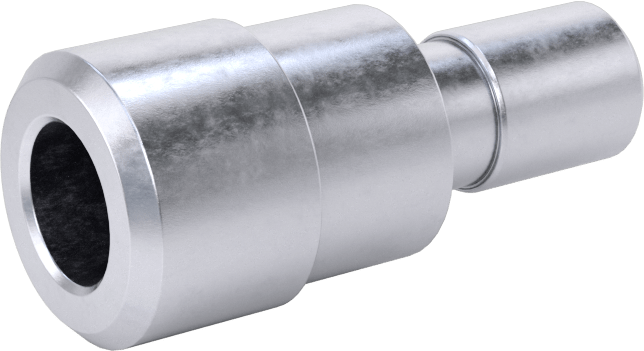 Nikel Kaplı Pirinç Bas-Bağlan Tüp Bağlantı Elemanı, Hava için, 8 mm Boru Dış Çapı x 4 mm Boru Dış Çapı için Redüktör