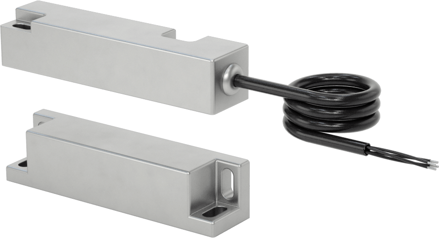 Manyetik Çalıştırmalı Anahtar, Tel Uçlu, Plastik, DPST-1NO/1NC, 30V DC, 3.25 inç Uzunluk