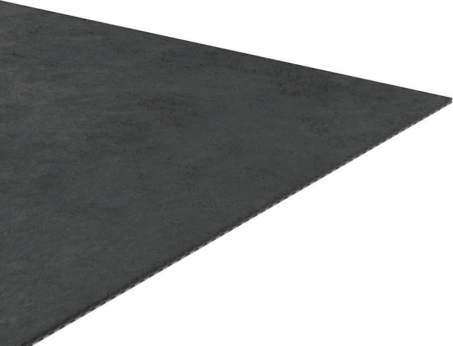 Kumaş Takviyeli Çok Amaçlı Neopren Levha, 12" x 12", 1/16" Kalınlık