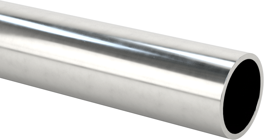 Yüksek Parlaklıkta Paslanmaz Çelik Boru, Gıda, İçecek ve Süt Ürünleri için, Tip 316/316L, 1" Dış Çap, 0.065" Duvar Kalınlığı