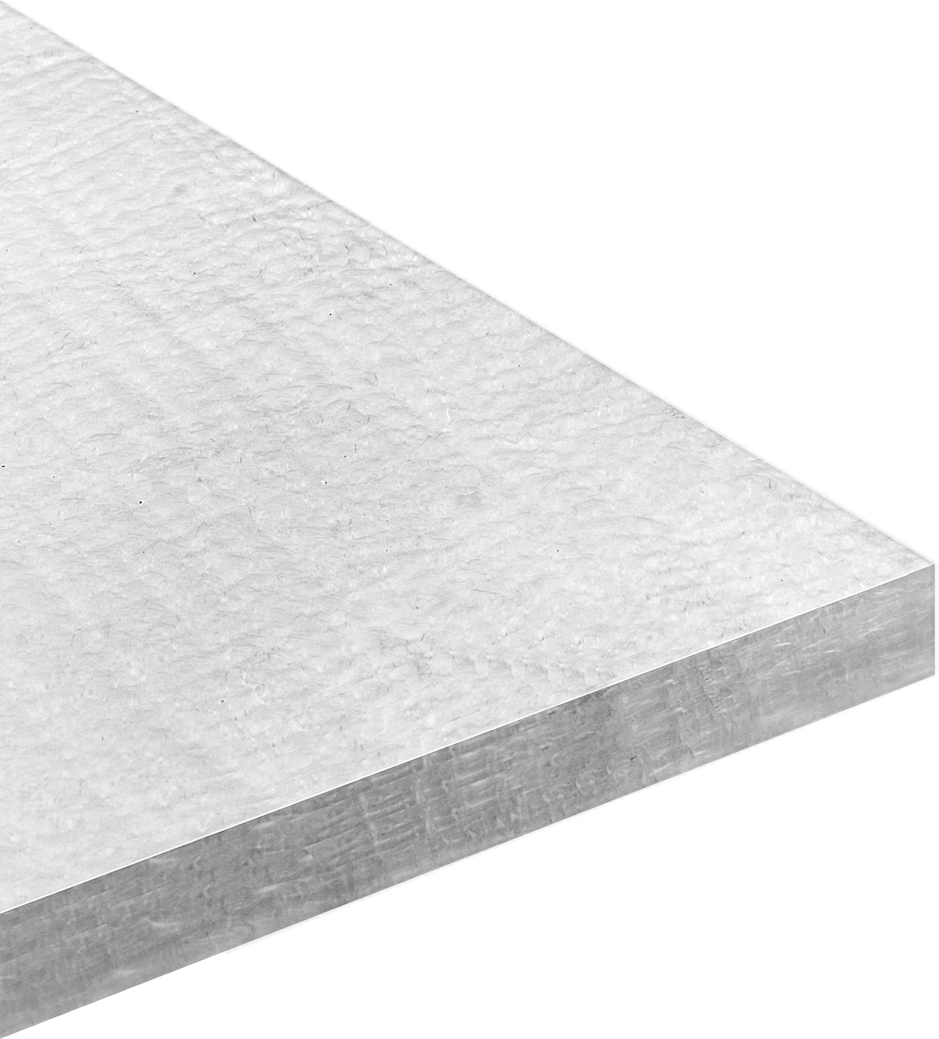 Asit Dirençli Silika Yalıtım Levhası, Fırınlar için, 1/4" Kalınlık, 36 inç Genişlik