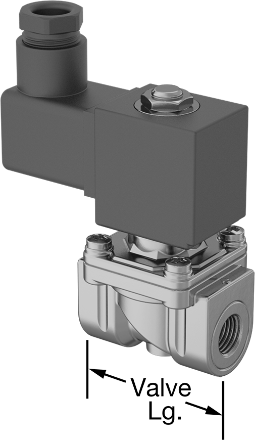 Pirinç Gövde Solenoid Açma/Kapama Vanası, Normalde Kapalı