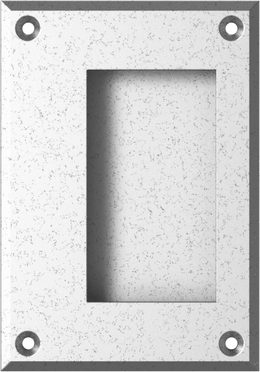 304 Paslanmaz Çelik Gömme Çekme Kolu, Dişsiz Deliklere sahip — Gömme, 304 Stainless Steel, Stainless Steel, Dişsiz Delik