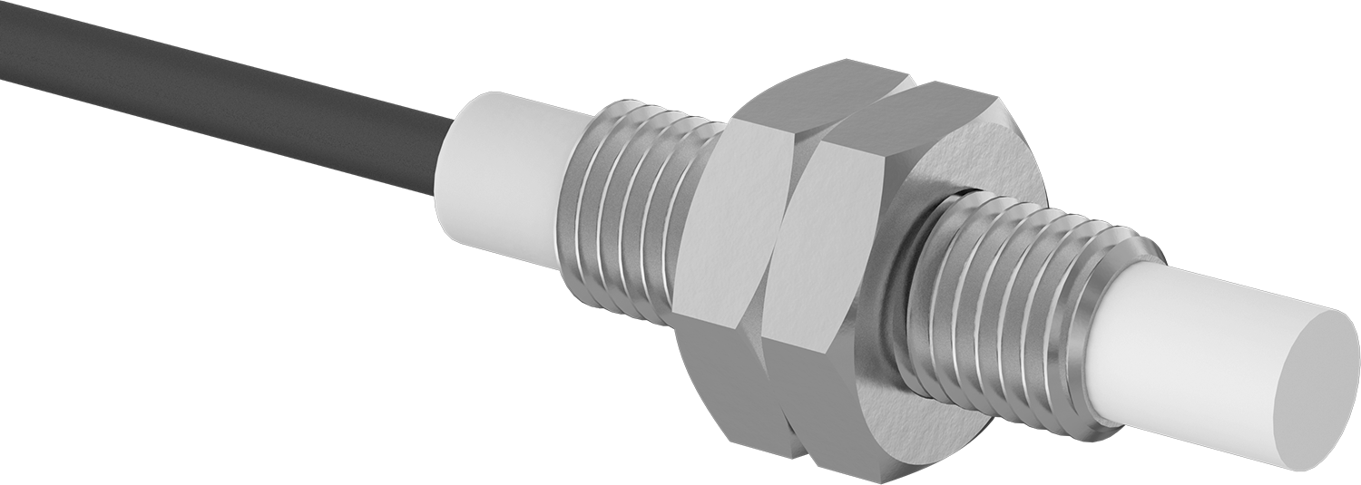 DC Metal Nesne Yakınlık Anahtarı, Paslanmaz Çelik, Tel Uçlu Çıkıntılı, 8 mm Çap, 38 mm Uzunluk — 10V DC-30V DC, Sabit Kablolama, Endüktif