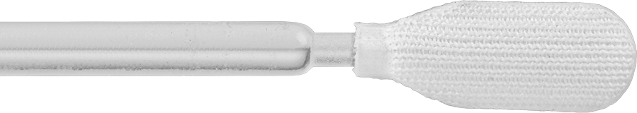 Polyester Temiz Oda Swabı, 21/32" Uzunluğunda Uç — 9⁄32", Plastic, Polyester Plastic, Plastik