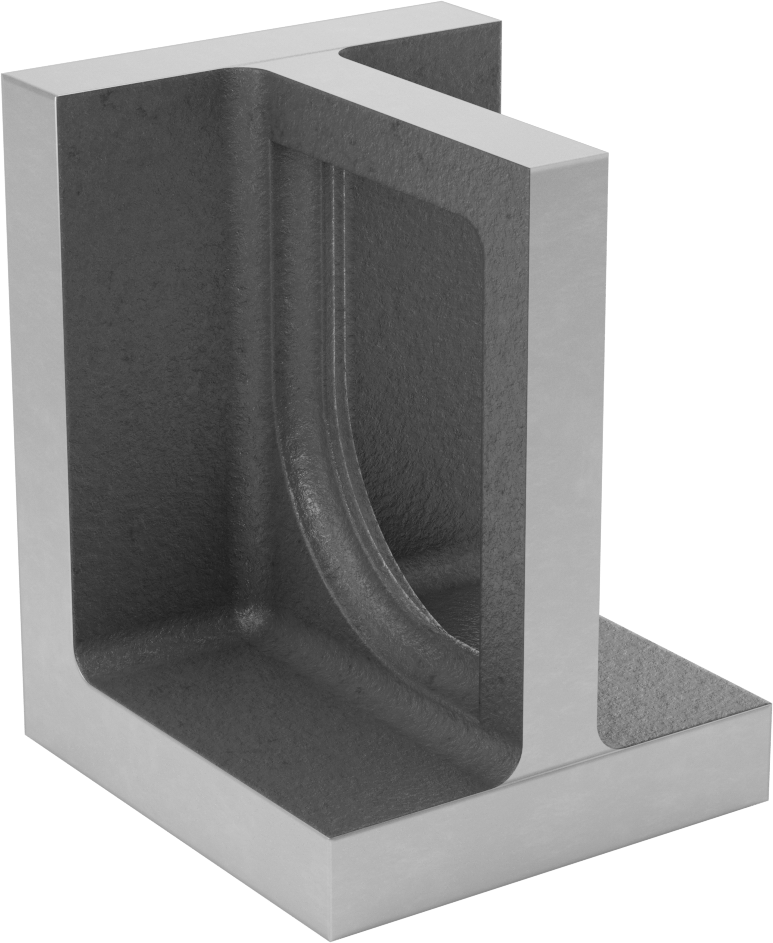 Her Yöne Uygun Açı Plakası, 4" Uzunluk x 3-3/4" Genişlik x 5" Yükseklik