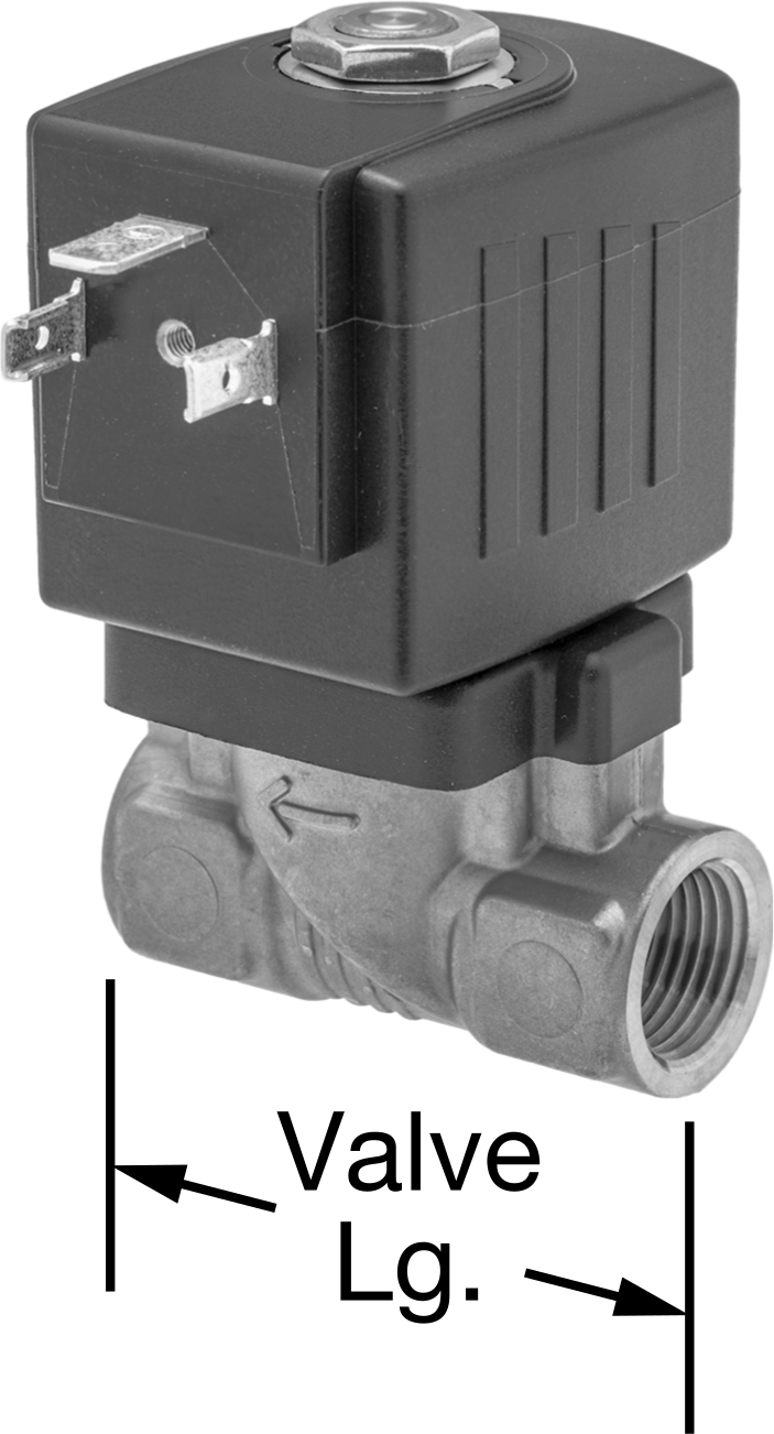 Solenoid Akış Ayar Valfi, 1/2 NPT Dişi