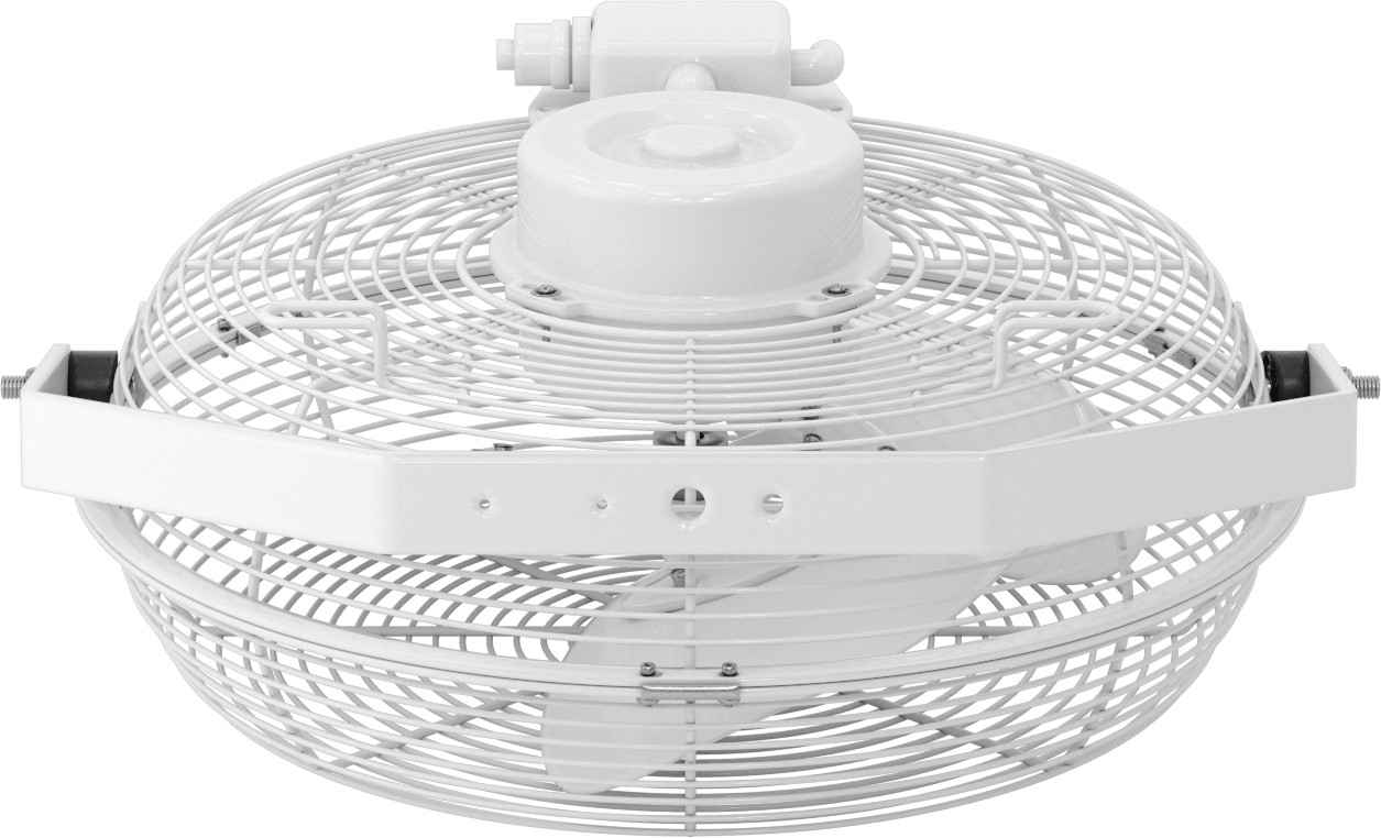 Premium Fan, Duvar Montajı, Salınım Yapmayan, 14" Bıçak Çapı, 1000 CFM