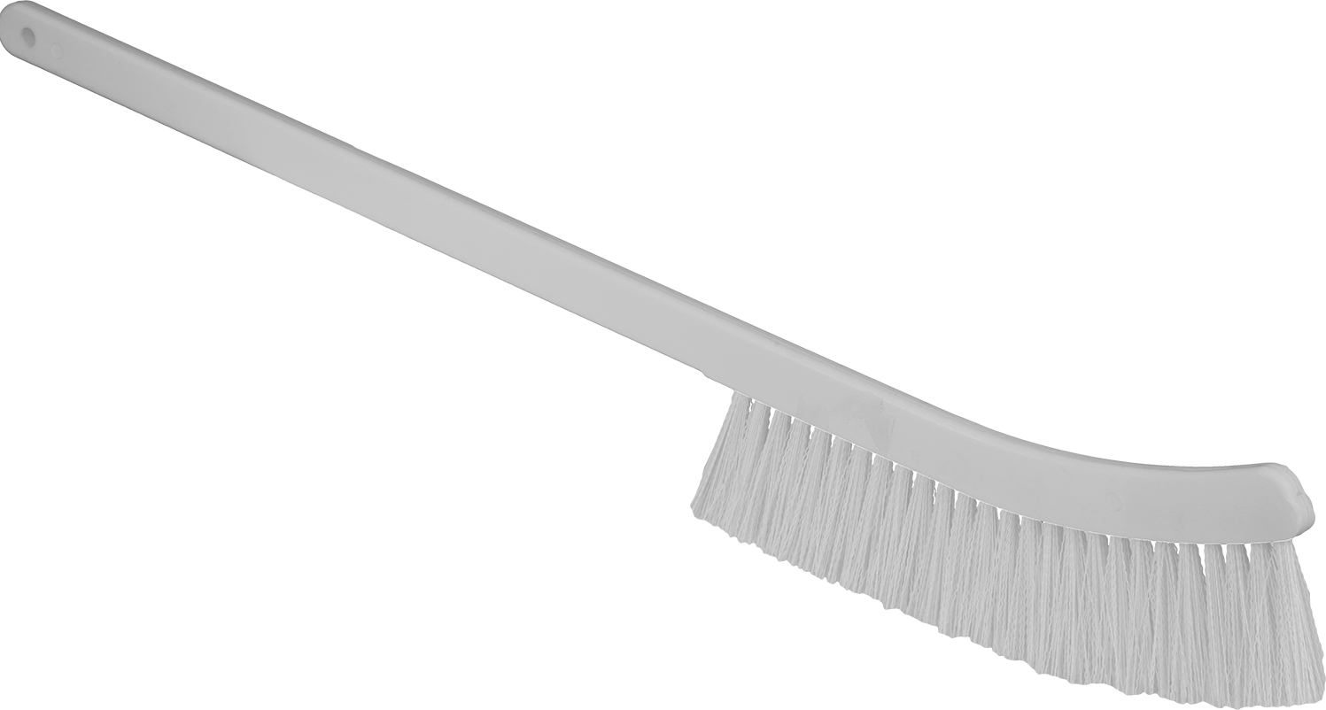 9-1/2" x 1" Saplı Fırça, 24" Toplam Uzunluk — Yumuşak, Plastic, Polyester Plastic, Plastik