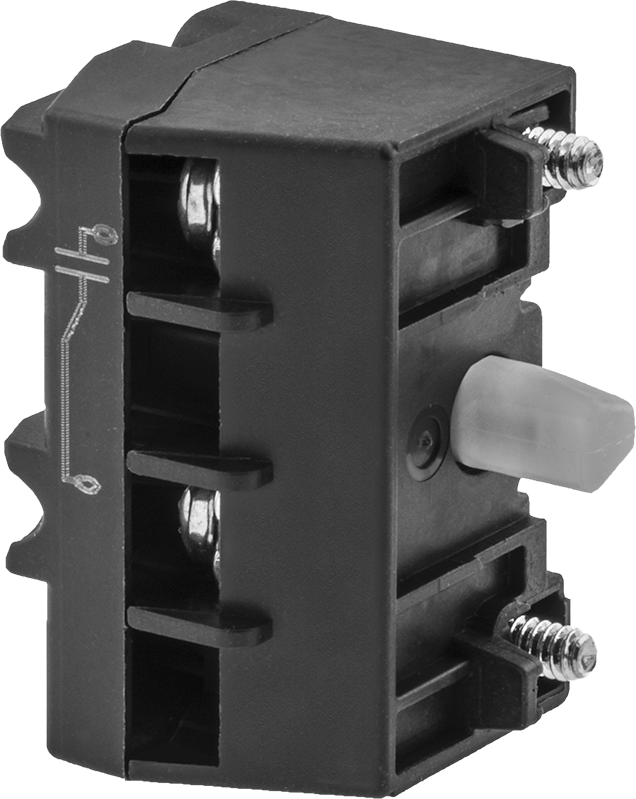30 mm Metal Anahtar için SPST, -NO Kontak Bloğu