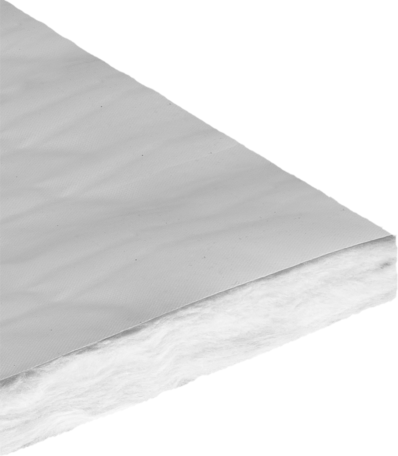 Fiberglas Yalıtım Şeridi, Nem Bariyerli, 35 Fit Uzunluk x 3" Genişlik x 1/2" Kalınlık