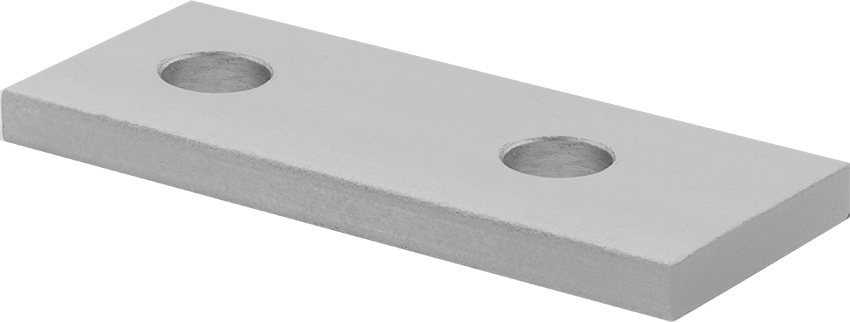 Tek Raylı T-Yivli Çerçeveleme için Redüktör Yüzey Braketi — 1", 1 1⁄2", Tekli, Yüzey