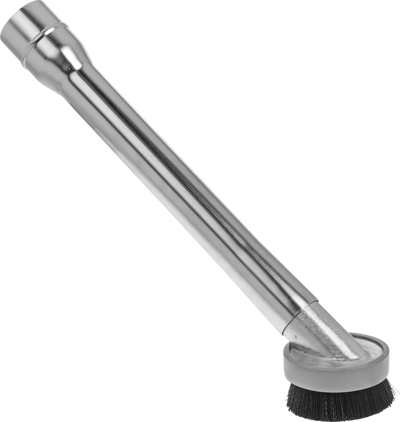 2" Hortum Çaplı Elektrikli Süpürge Ataşmanı için 3-1/4" Çaplı Alüminyum Yuvarlak Fırça — Alüminyum, Yuvarlak Fırça