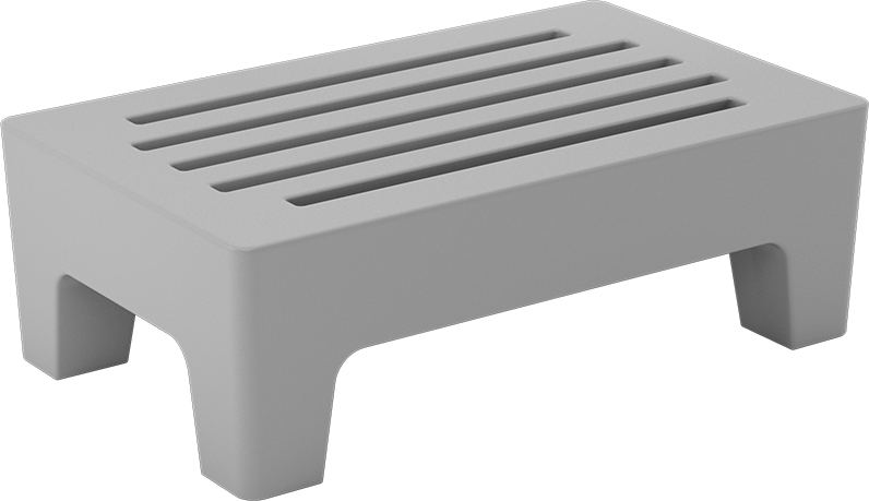 Havalandırmalı Plastik Platform Rafı