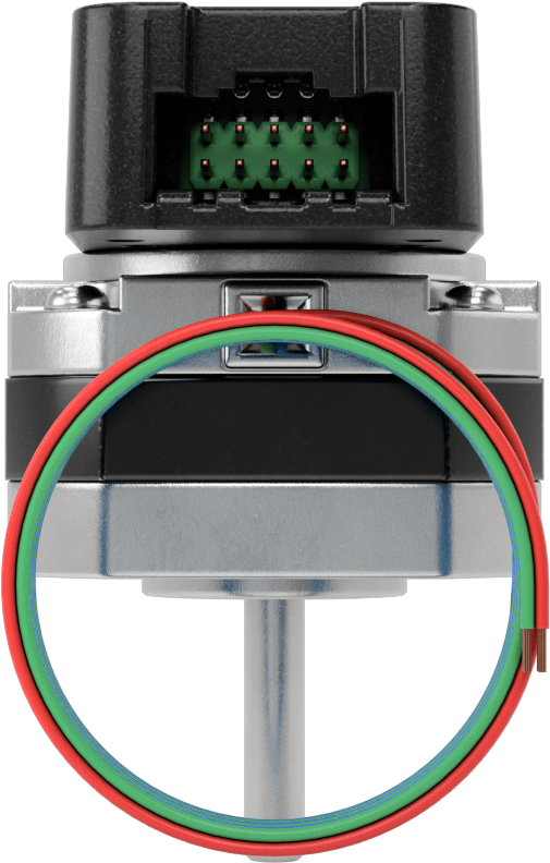 Step Motor, Enkoderli, NEMA 17, 26.9 inç-oz. Maksimum Tutma Torku