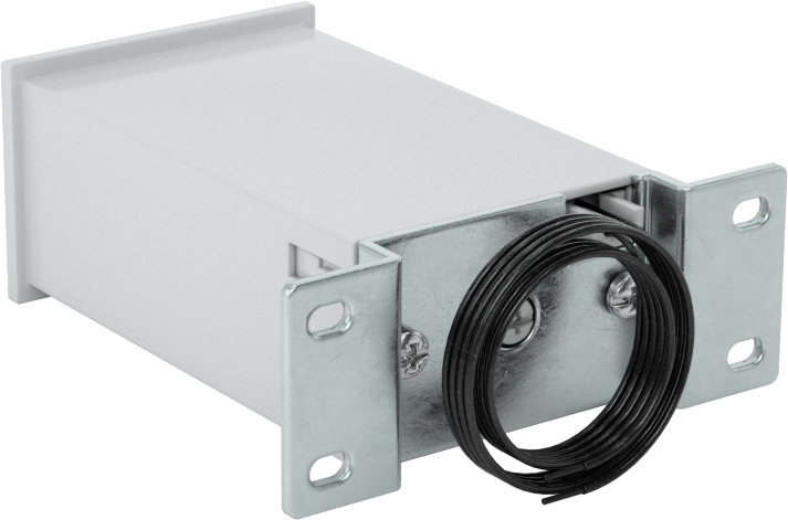 Tel Uçlu Elektrikle Çalışan Sayaç, Yüzeye Montaj, 1.2" x 2.6" x 2.9" Toplam, 120V AC