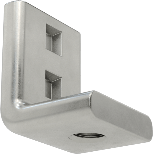 Çelik Köşe Kaynak Somunları, 8-32 Diş Boyutu, 1/2" x 5/8" Uzunluklu Taban