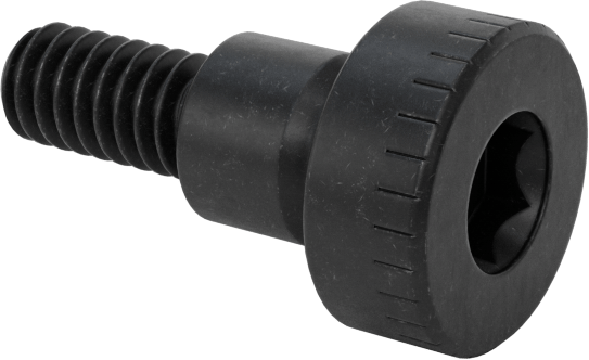 316 Paslanmaz Çelik Omuzlu Vida, Siyah Oksit, 3 mm Çap x 3 mm Uzunluk Omuz, M2 x 0.4 mm Diş