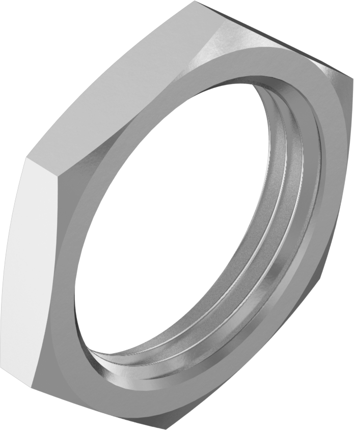 Metal Orta ve Kalın Cidarlı Çelik Kanal için PG-13.5 304 Paslanmaz Çelik Kilit Somunu — 304 Stainless Steel, Stainless Steel, Kilit Somun…