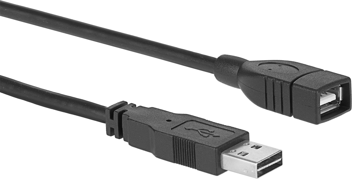 USB 2.0 A Dişi x Tersinir A Erkek Adaptör — 1 ft., 2.0, Korumasız