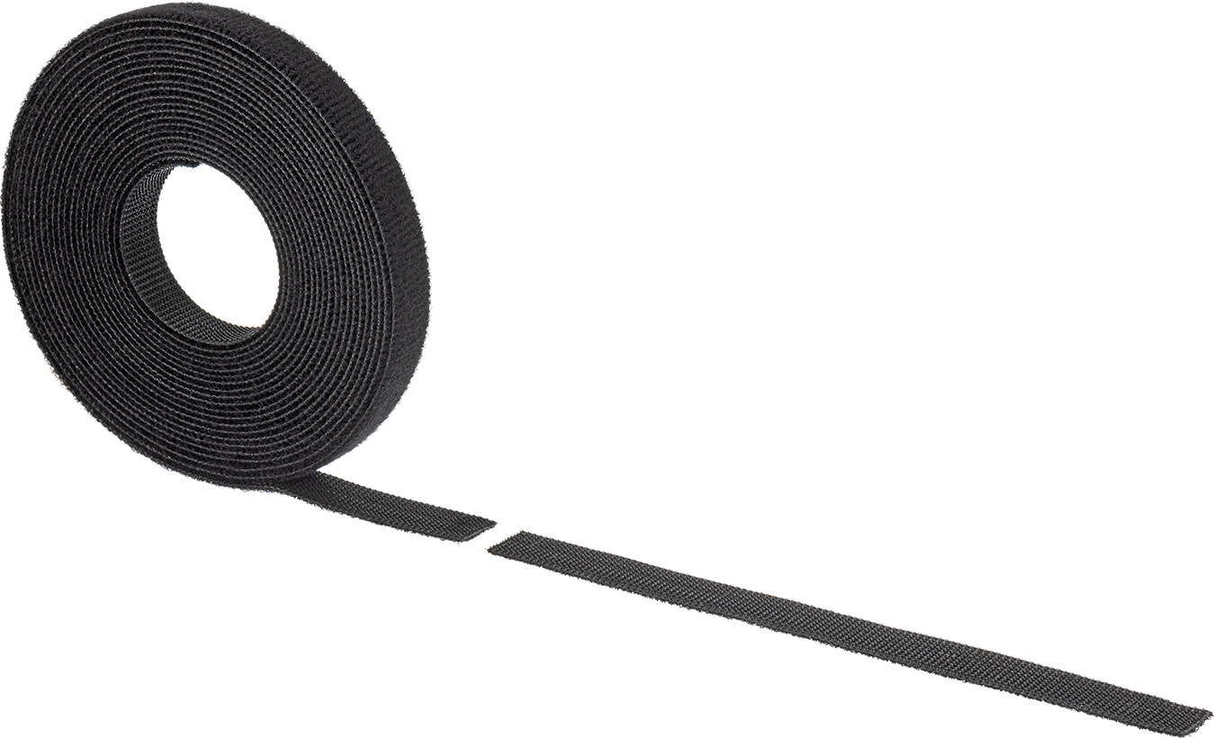 Cırt Cırtlı Kayış, Uzunluk Boyunda Yırtılabilir, 6" Delikli Aralıklı, 1/2" Genişlik x 180" Uzunluk