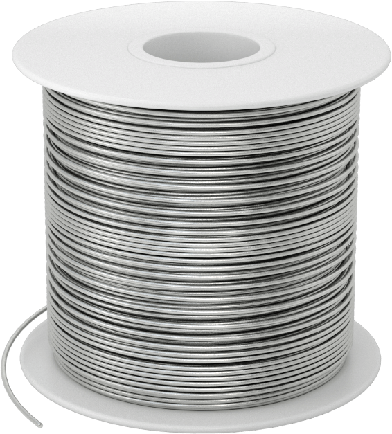 Elektrik Uygulamaları için Lehim, Kurşunlu, 1 lb., 375°F Erime Sıcaklığı, 0.031" Çap