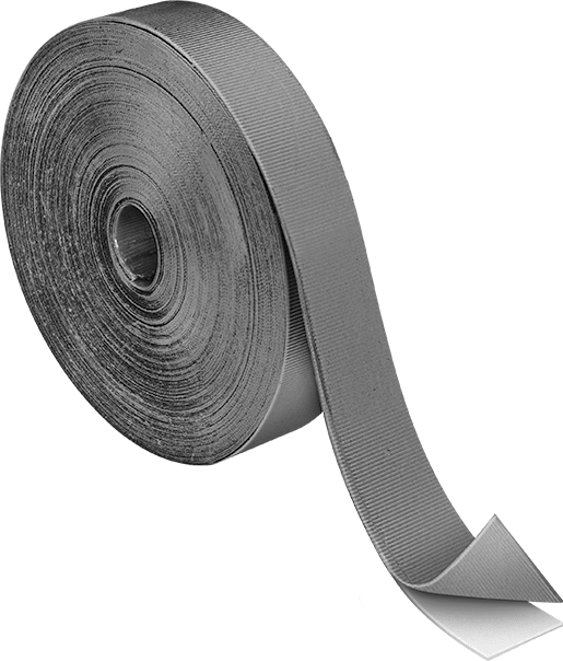Sızdırmazlık Bandı, Yapışkan Arka Yüzlü, 1/4" Genişlik, 50 Fit Uzunluk