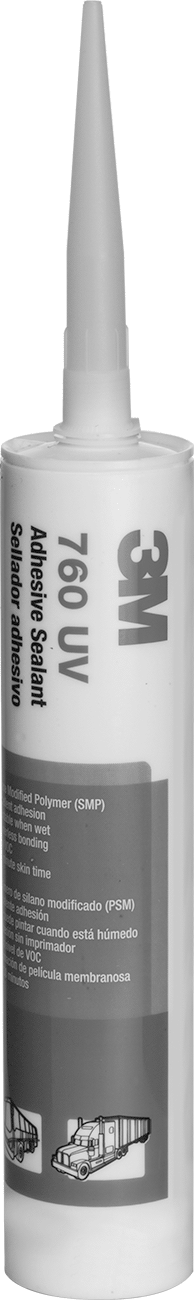 Yapısal Sızdırmazlık Maddesi, 3M Hibrit Polimer 760 UV, 9.8 FL. oz. Kartuş