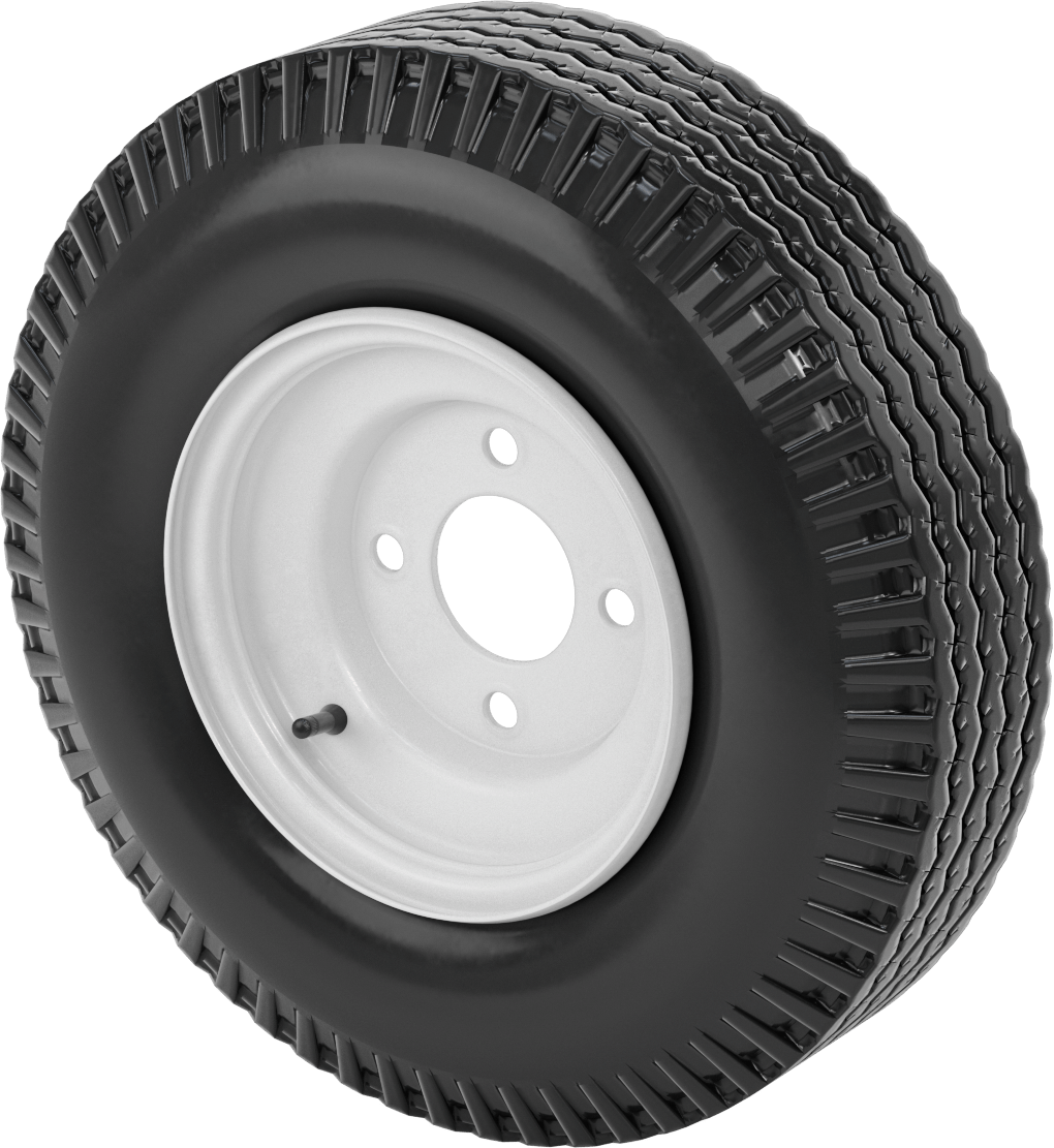 Kamyonlar için 16-1/8" Çaplı Tekerlek, Taşıyıcılar ve Römorklar — 4.80/4.00-8, 16 1⁄8", 4