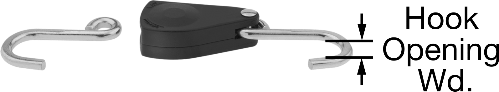 1/4" Çaplı Halat için Toka