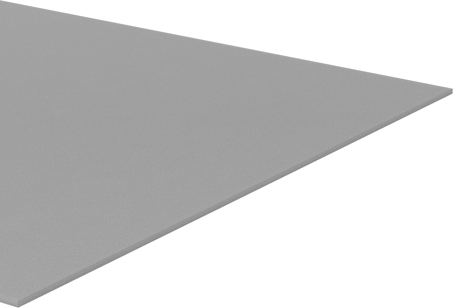 Hafif UV Dayanıklı PET Köpük Çekirdek, 48" Genişlik x 96" Uzunluk, 3/8" Kalınlık, 0.002 lbs./cu. in. Yoğunluk