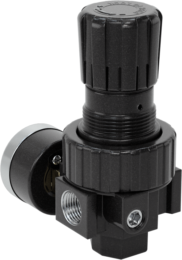 Parker Modüler Basınçlı Hava Regülatörü, Çinko Muhafazalı, 06R Serisi, 1/2 NPT Dişi, 0 ila 125 PSI