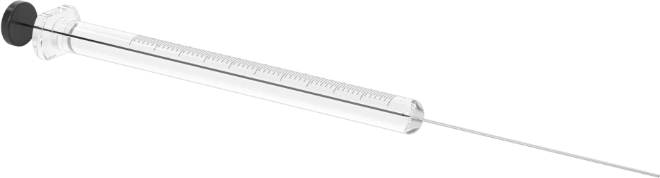 Cam Şırınga, Sabit İğne Değiştirilebilirlikli, PTFE Piston
