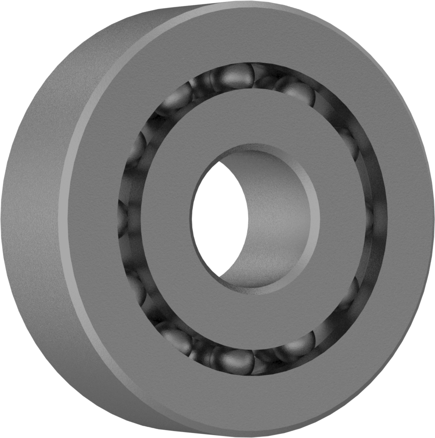 Kendinden Hizalamalı Bilyalı Rulman, Açık, Anma Numarası, 126, 6 mm Mil Çapı için