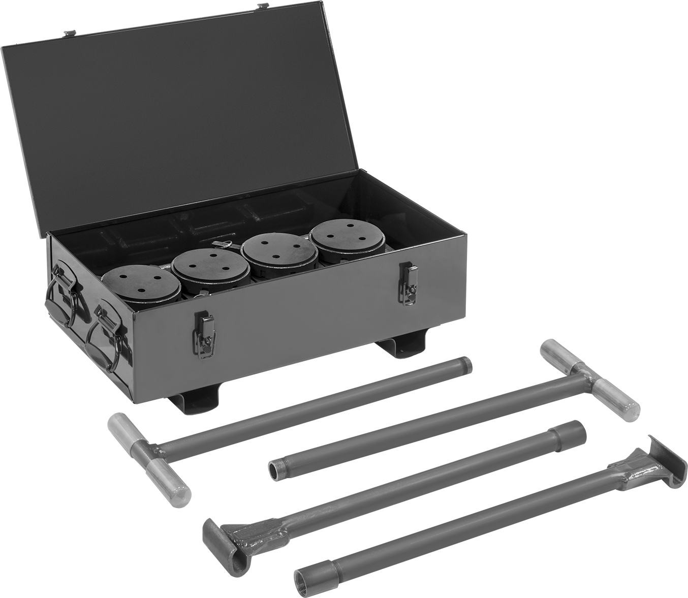 Rubber-Padded Swivel Platform with Lock