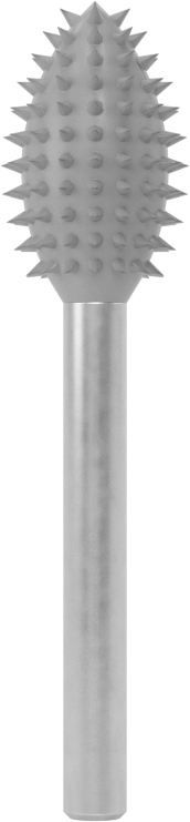 Dremel Kesici, Alev, 3/8" Baş Çapı, 1/8" Mil Çapı — Alev, 3⁄8", 1⁄8"