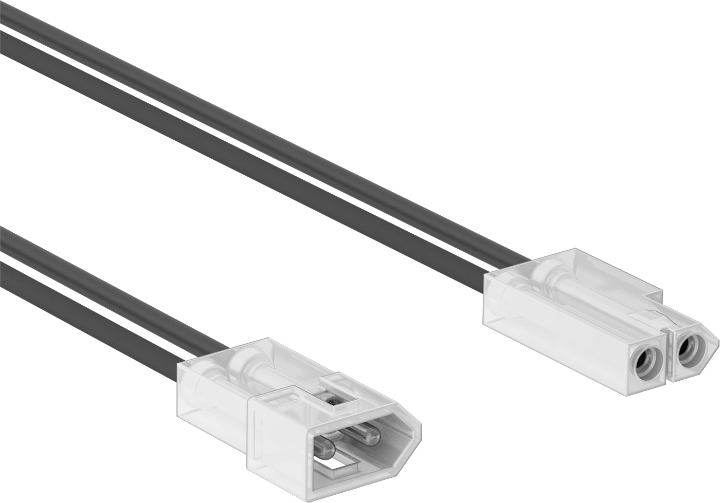 Kompakt Geçmeli Kontrol/Güç Konektör Seti, Altın Kaplama Pirinç, Molex Standart .093", 2 Kutup, 6" Kurşun Uzunluğu — 2, 18, Molex, Molex…
