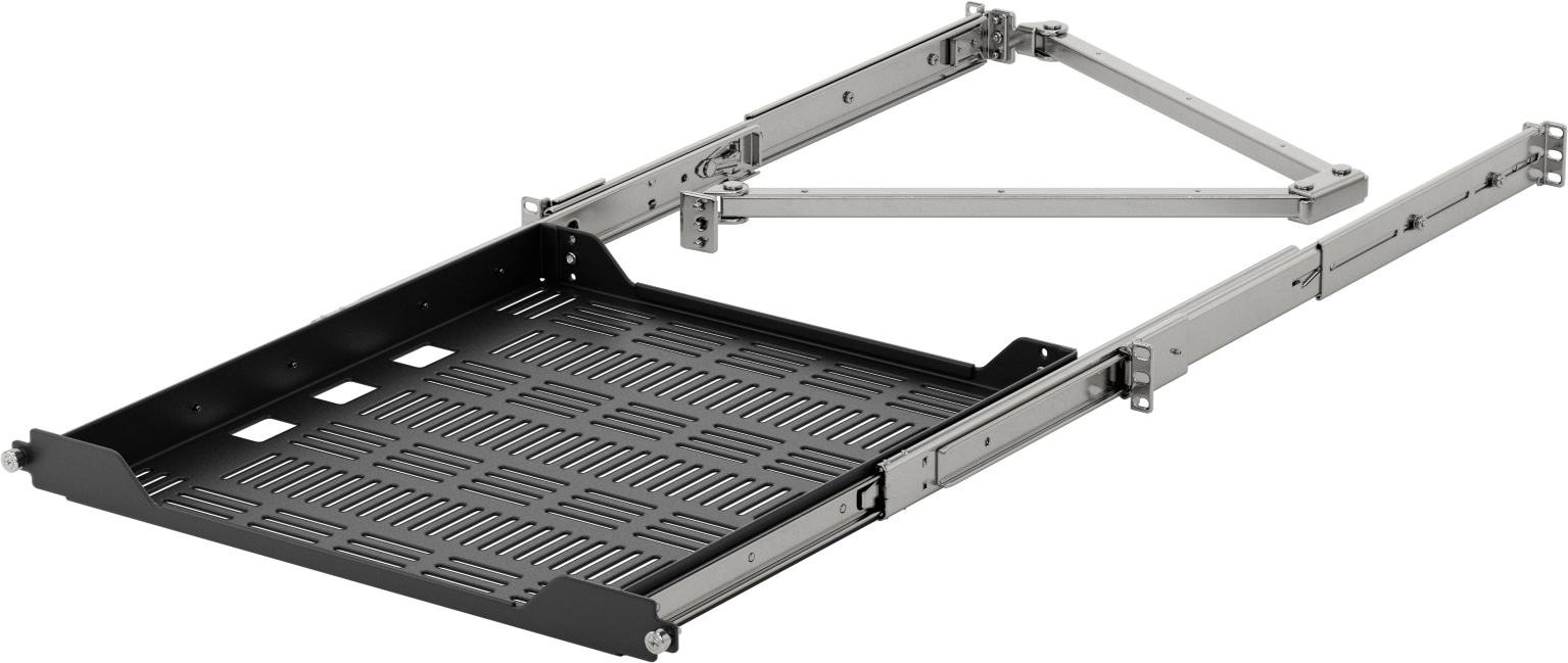 Elektronik Kabin Rafı, Toz Boyalı Çelik, 16" x 18" Raf
