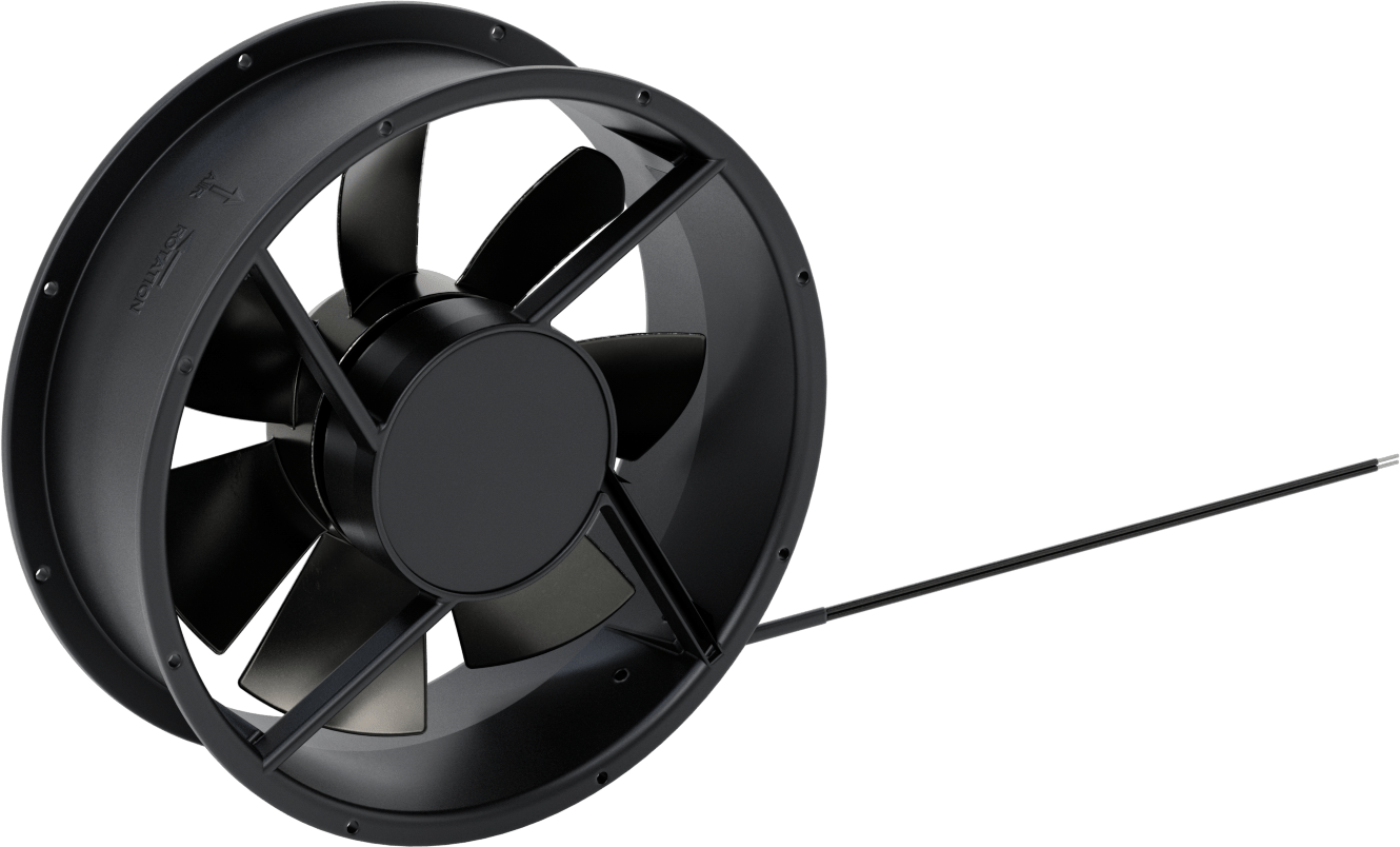 Yüksek Basınçlı Yıkama Ekipmanı, - Soğutma Fanı, 115V AC, 254 mm Çap x 89 mm Toplam Derinlik