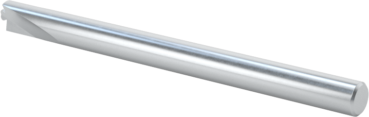 O-Ringler için Karbür Kuyruklu Freze Ucu, 2 Yiv, 1.78 mm O-Ring Genişliği için