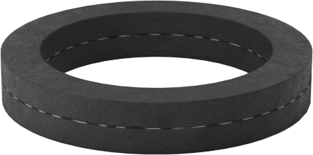 Aşınmaya Dayanıklı Yastıklama Pul, 1/4" Vida Boyutu için, 0.281" İç Çap, 0.375" Dış Çap