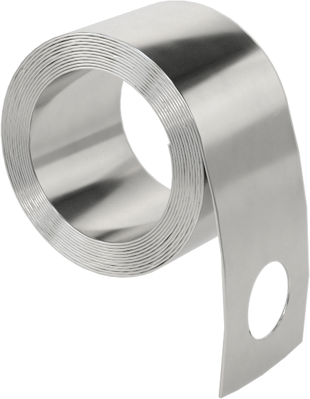 Sabit Kuvvetli Şerit Yay, 3000 Çevrim, 12" Uzatılmış Uzunluk, 0.370 lbs. Yük