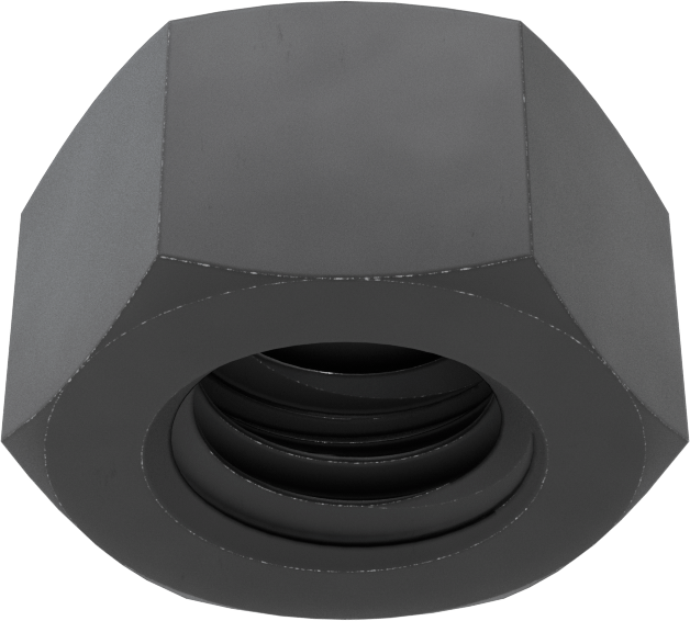 Aşırı Titreşim için Çelik Emniyet Somunu, Sınıf 8, M12 x 1.75 mm Diş