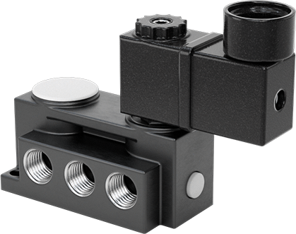 Elektrikli Hava Yön Kontrol Vanası, İki Eylemli, Tek Solenoid