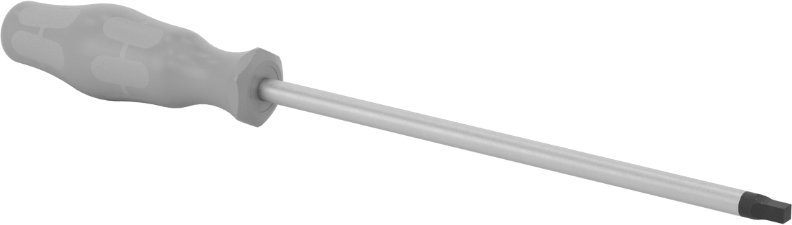 Tornavida, 4 Numaralı Kare Tahrik, 12-1/4" Toplam Uzunluk — No. 4, Sürücü, Ultra Grip
