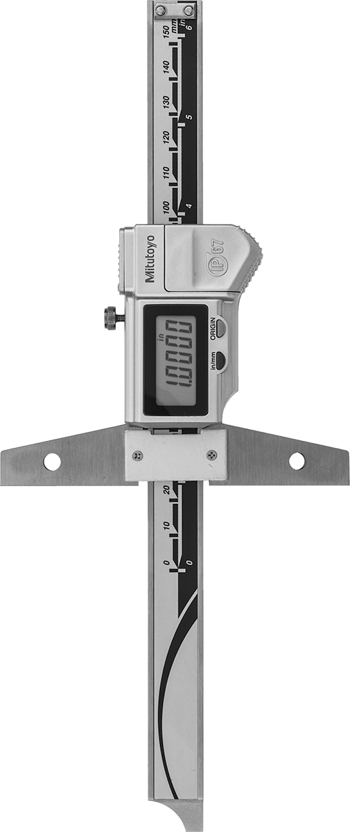 Mitutoyo Elektronik Derinlik Ölçer, Zorlu Ortamlar için, Model 571-261-20