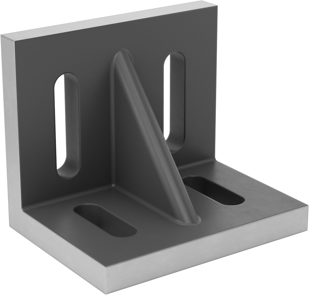 4 Yuvalı Açı Plakası, 4-1/2" Uzunluk x 6" Genişlik x 5" Yükseklik